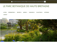 Tablet Screenshot of parcs-et-jardins.net